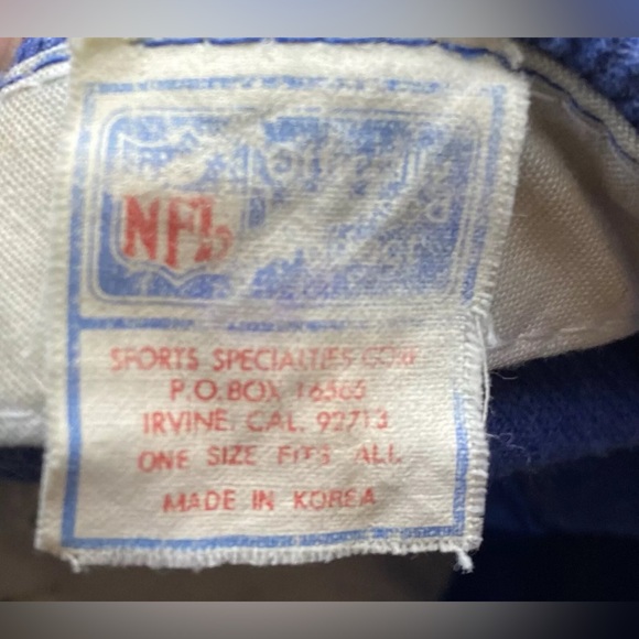 Vintage Seattle Seahawks Sports Specialties Corduroy Snapback Hat Made In USA - Picture 8 of 8